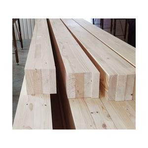 Poutres en bois tendre de qualité supérieure, collées et laminées BSH, pour la construction et l'encadrement structurels lourds. - Product Image 1