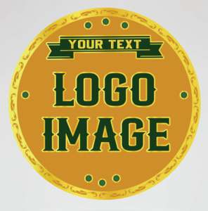 Ceinture de championnat de lutte en laiton vert et zinc avec plaques numérotées dorées, quatre plaques latérales et plaque centrale personnalisable |   Fantaisie artisanale - Product Image 2