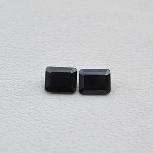 9x11mm Natural Black <b>Onyx</b> Faceted Octagon Cut IGI Certified Loose Gemstone For Ring <b>Bracelet</b> Necklace Jewelry At Fast Shipping - Product Image 3