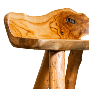 Banco de raíz de teca rústico para casa, villa o resort, muebles de patio artesanales para exteriores ARTERRA, muebles de lujo de alta gama. - Product Image 3