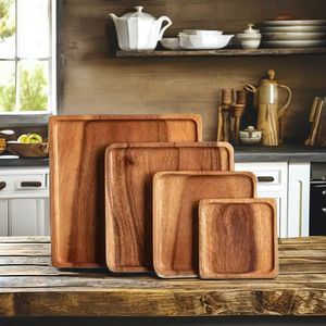 ถาดไม้หรูหราสำหรับตกแต่งแบบอินเดียทั้งแบบดั้งเดิมและร่วมสมัย เหมาะสำหรับการนำเสนอ เพิ่มเสน่ห์ให้กับงานเทศกาลต่างๆ - Product Image 6