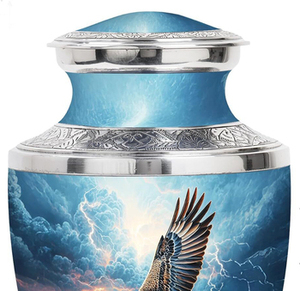 Urnas de Cremación de Latón para Cenizas de Adultos, Urnas Hechas a Mano para Hombres y Mujeres, Urnas Decorativas, Urnas Funerarias - Product Image 4