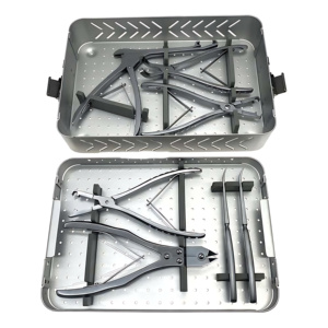 Juego de Instrumentos Quirúrgicos Ortopédicos para Placas de Costillas, 7 Piezas, Herramientas de Fijación Ósea de Acero Inoxidable, Certificación CE ISO, Proveedor Mayorista - Product Image 4