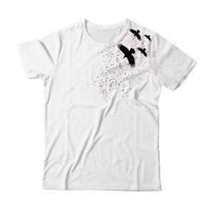 เสื้อยืดคอกลมแขนสั้นผู้ชาย ผ้าคอตตอน พิมพ์ลายแบบซับลิเมชั่น สไตล์ฮิปฮอป สำหรับฤดูใบไม้ผลิและฤดูร้อน เสื้อผ้าลำลองแนวสตรีทแวร์ โพลีเอสเตอร์ 100% - Product Image 5