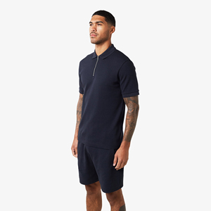 Chemises polo pour hommes, vêtements décontractés très vendus, nouveau design, logo personnalisé, couleur unie, respirantes - Product Image 3