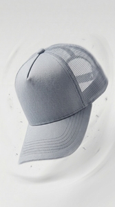 Casquette de baseball en coton lavé style trucker, dos en maille vintage, visière incurvée, ajustable, streetwear décontracté, broderie de logo personnalisée - Product Image 4