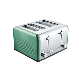 Tostadora de Metal Profesional de Buena Calidad para el Hogar, Cafetería, Escuela, Cocina, Tostadora de Metal de 4 Rebanadas que Ahorra Energía - Product Image 3