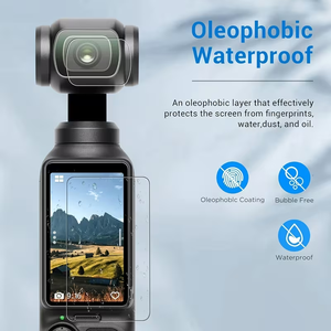 Protecteur d'écran en verre trempé pour caméra GoPro <span class=keywords><strong>Hero</strong></span> 13, film protecteur transparent <span class=keywords><strong>anti</strong></span>-rayures, dureté 9H - Product Image 1