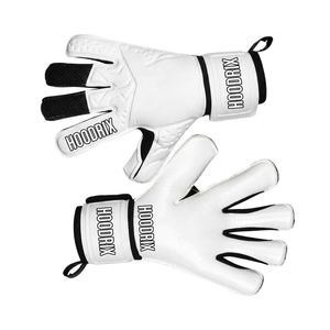 Guantes de Portero Pro-Weather Match: Látex Acuático de 4mm, Corte Híbrido, Protección para Dedos, Neopreno, Logotipo Personalizado OEM, Equipación de Fútbol - Product Image 1