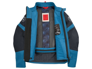 เสื้อแจ็คเก็ตมอเตอร์ไซค์แขนยาวผู้ชาย Spirit Of GS สีบลูแบล็ค ป้องกันลม ใส่ได้ทุกฤดู สำหรับนักแข่งรถ - Product Image 2