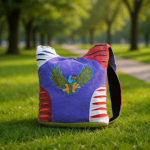 Sac hobo en coton, sac à dos promotionnel avec un design confortable - Product Image 3