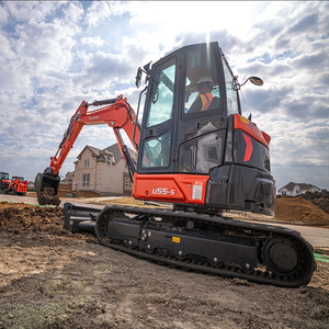 รถขุดขนาดเล็ก Kubota U55-5 มือสอง รุ่นดั้งเดิม ใช้งานน้อย ประสิทธิภาพการขุดทรงพลัง เครื่องจักรทนทาน - Product Image 2