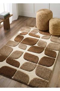 New Style Geometric Handmade Wool Waterproof Non-Slip <b>Thick</b> <b>Pile</b> Area <b>Rug</b> for Living Room Home Use Rectangle Shape - Product Image 3