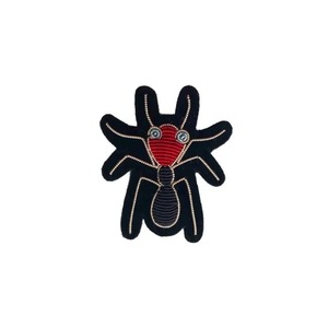 Parches de tela para blazer con logotipo personalizado, bordados a mano con hilo de seda, parches de flores de alta calidad a precios económicos 2026 - Product Image 4