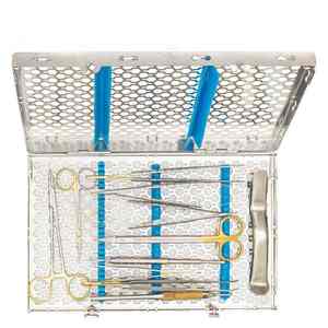 Kit de Sutura Dental Profesional de Acero Inoxidable con Almohadillas de Sutura e Instrumentos Quirúrgicos para Uso Dental, Hecho a Medida, Calidad para Entrenamiento - Product Image 2