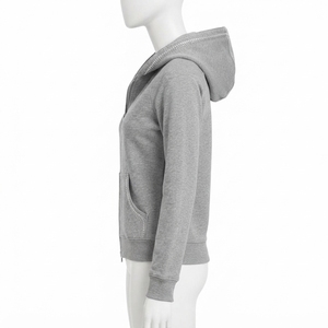 Breathable Sparkling Crystal <b>Long</b> Sleeve Casual Hooded Rhinestone Sweatshirt Soft Warm <b>Women</b> Rhinestone <b>Hoodie</b> with Front Logo - Product Image 2