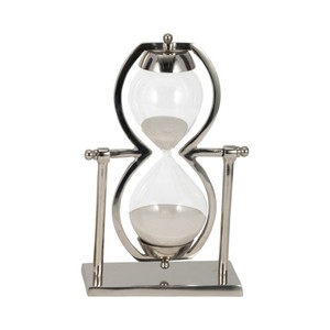 Sablier en acier inoxydable au design minimaliste, fait main, pour un chronométrage précis - Product Image 2