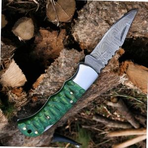Navajas Plegables Tradicionales con Empuñadura de Madera Azul para Caza, Camping y Senderismo - Product Image 5