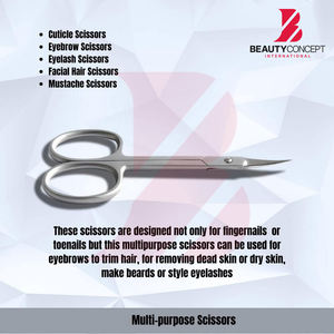 Ciseaux à cuticules à pointe fine, durables, tendance, pour une coupe précise, outils de beauté pour manucure et pédicure - Product Image 4