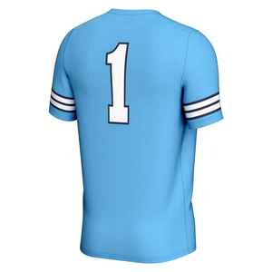 Tela 100% poliéster de alta calidad y secado rápido para ropa deportiva, transpirable, ligera y suave, jersey de lacrosse unisex. - Product Image 4