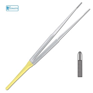Pinzas para Tejido con Microagujas T.C DEBAKEY (0.5mm 18.4cm) Instrumento Quirúrgico de Acero Inoxidable de Alta Calidad con Certificación CE ISO - Product Image 1