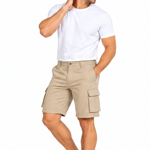 Mens Cargo <b>Shorts</b> <b>Stretch</b> Fabric Multi Pocket Summer Casual <b>Work</b> Outdoor Durable Comfortable Private Label OEM ODM Factory - Product Image 1