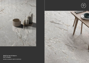 กระเบื้องพอร์ซเลนแผ่นใหญ่ 120x180 ซม. หนา 9 มม. ป้องกันการลื่น ผิวสัมผัสดิจิตอลทันสมัย เงา สำหรับใช้ภายในโรงเรียน - Product Image 5