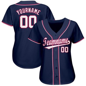 Camisetas de Béisbol con Precio de Fábrica, Logotipo del Equipo Personalizado, Número del Jugador, Ligeras, de Secado Rápido, Servicio OEM ODM - Product Image 2
