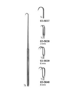 Retractores de heridas finos (retractores de dura mater y de piel) |   Excavadores Dentales Manuales de Acero Inoxidable de Primera Calidad - Product Image 1