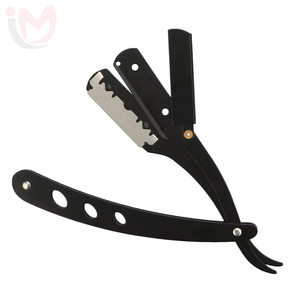 Manufacturer Wholesale Face Folding Straight Edge Single Blade Shaving Razor Replacement Blades - Product Image 1