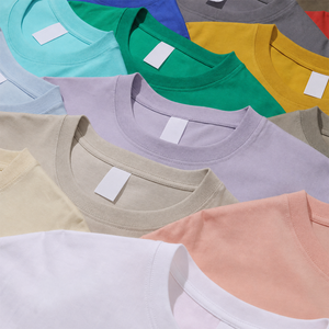 T-shirt unisexe de haute qualité 100% coton, lourd, luxueux, écologique, séchage rapide, impression sérigraphique, logo personnalisé, pour homme - Product Image 2
