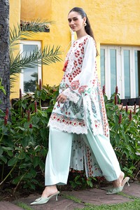 STAR IMPEX Robe Salwar Kameez pour femmes indiennes, pakistanaises et punjabies, parfaite avec un tissu en lin luxueux pour l'automne/hiver, sans plis - Product Image 4