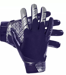Breathable Best Quality American Football Gloves for Men and Customized Logo Quick Dry Wholesale Professional Manufacturer - Product Image 5
