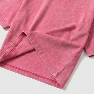 Camiseta de Algodón Lisa con Cuello Redondo para Hombre, Fabricante OEM Personalizado, Estilo Casual de Verano, Vintage, Lavado Ácido, Transpirable/Ecológica - Product Image 4