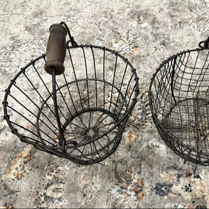 Eco-Friendly Reusable Metal Egg <b>Storage</b> <b>Basket</b> for Household Kitchen - Product Image 1