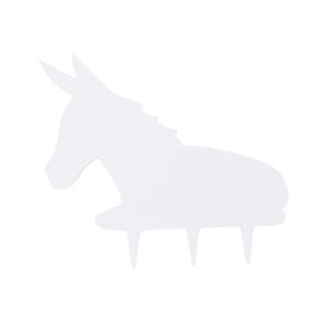 ของตกแต่งสวนพระเยซูประสูติ ขนาด 116*53*118 ซม. ทำจาก PVC สีขาว สำหรับตกแต่งคริสต์มาส - Product Image 3