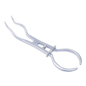 Pinzas de caucho Ainsworth de alta calidad, pinzas perforadoras de acero inoxidable, instrumento dental, pinzas de punta, pinza perforadora dental - Product Image 1