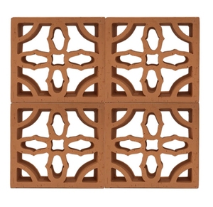 อิฐบล็อกเผาคุณภาพสูง ฟีนิกซ์ สกรีน ไทล์ สีแดง ผลิตจากดินเผาแบบกลวง สำหรับงานก่อสร้าง จัดส่งรวดเร็ว วัสดุก่อสร้างทนไฟ - Product Image 5