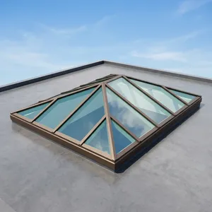 #   Diseño Elegante de Tragaluces de Vidrio que Aporta Luz Natural y Belleza Arquitectónica Moderna a Espacios Exteriores - Product Image 2