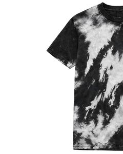 Customized <b>Black</b> White <b>Tie</b> Dye T Shirt <b>Men</b> Cotton Crew Neck Short Sleeve Vintage Wash Tee Streetwear Casual Summer Wear <b>Mens</b> OEM - Product Image 3