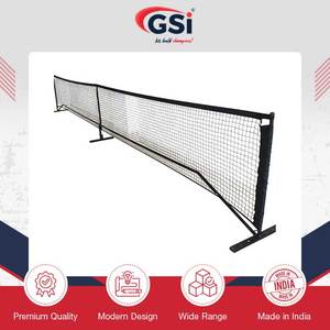Standard Quality Fully Collapsible Mild Steel Pipes Material Pickle Ball Paddle Net with Wheels Available in Bulk Quantity - Product Image 2
