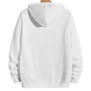 Premium 100% Cotton Eco-Friendly <b>Men's</b> Sweatshirt Hoodies Streetwear <b>Pullover</b> Print Beaded OEM hoodie - Product Image 4