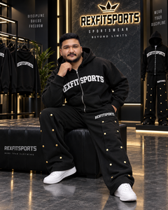 Ensemble de survêtement personnalisé OEM en gros – Jogger, sweat à capuche et pantalon – Fabricant de vêtements de sport avec logo personnalisé – Fournisseur de vêtements - Product Image 5