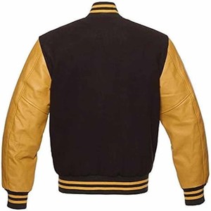 Varsity <b>Jacket</b> Custom Printing <b>Long</b> Sleeve <b>Men's</b> Baseball <b>Jacket</b> <b>Men</b> Varsity Letterman <b>Jacket</b> for Man - Product Image 6