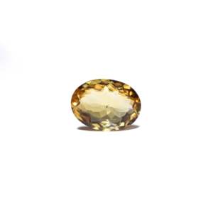 Natural Oval Cut Citrine 6.3 Carat Loose Gemstone for Fine Jewelry - Product Image 1