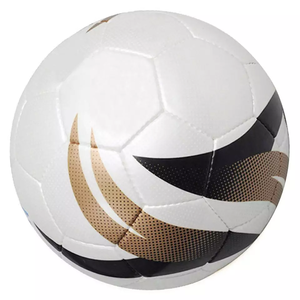 Ballon de football thermique en cuir PU personnalisé avec logo, qualité supérieure, vente en gros - Product Image 5