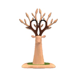 Ciseaux en verre faits à la main en forme de cerf noir, directement de l'usine de Taïwan, cadeau original pour le Nouvel An chinois et les occasions spéciales de Noël - Product Image 6