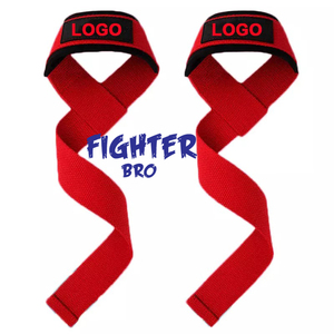 Fighter Bro Blue Nylon <b>Weight</b> Lifting Strap Gym Fitness Equipment Adjustable Support Brace Durable Universal Use - Product Image 6