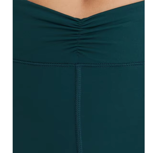 Women’s Activewear Manufacturer <b>Leggings</b> with Side <b>Pocket</b> Fitted Gym Sports Clothing Wholesale Custom Teal Green <b>Legging</b> - Product Image 4