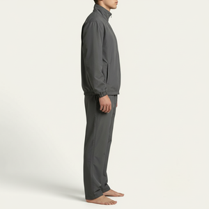Ensemble de survêtement en nylon imperméable, fabricant OEM, veste et pantalon de sport personnalisés - Product Image 5
